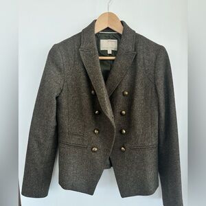 Banana Republic Heritage Olive Jacket (Size 6)